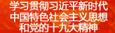 學習貫徹習近平新時代中國特色社會主義思想和黨的十九大精神